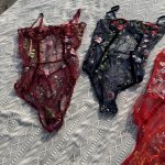 بادی تور گل برجسته پشت باز کد 5873 - Image 6