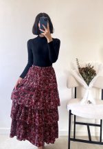دامن طبقه ای دخترانه و زنانه کد6949 - تصویر 4