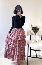دامن طبقه ای دخترانه و زنانه کد6953