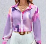 شومیز ابرنگی دخترانه و زنانه کد 7754 - تصویر 8