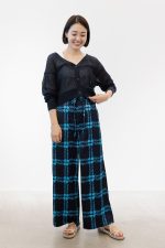 شلوار بگ ساتن دخترانه و زنانه کد7814 - Image 6