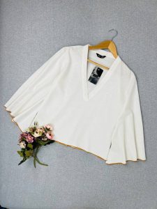 شومیز لنین گلدوزی دخترانه و زنانه کد 7946 - Image 8