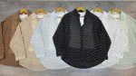 شومیز شیشه ای نگین دار مجلسی زنانه و دخترانه کد 8437