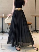 دامن نخی با کمربند دخترانه و زنانه کد8439 - Image 4