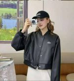 کت چرم داخل آستر دار دخترانه و زنانه کد 8761
