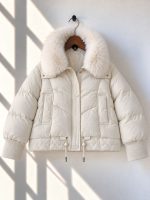 کاپشن برزنت دخترانه و زنانه کد  9588 - تصویر 2