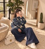 بامبر کلاه دار از جنس بارونی دخترانه و زنانه کد 9712 LL - تصویر 3