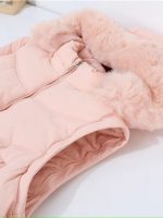 کاپشن پافر شو داخل خز دخترانه و پسرانه کد g9817 157 - تصویر 5