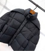 کاپشن کلاه دار دخترانه و زنانه کد 9882h116 - تصویر 2